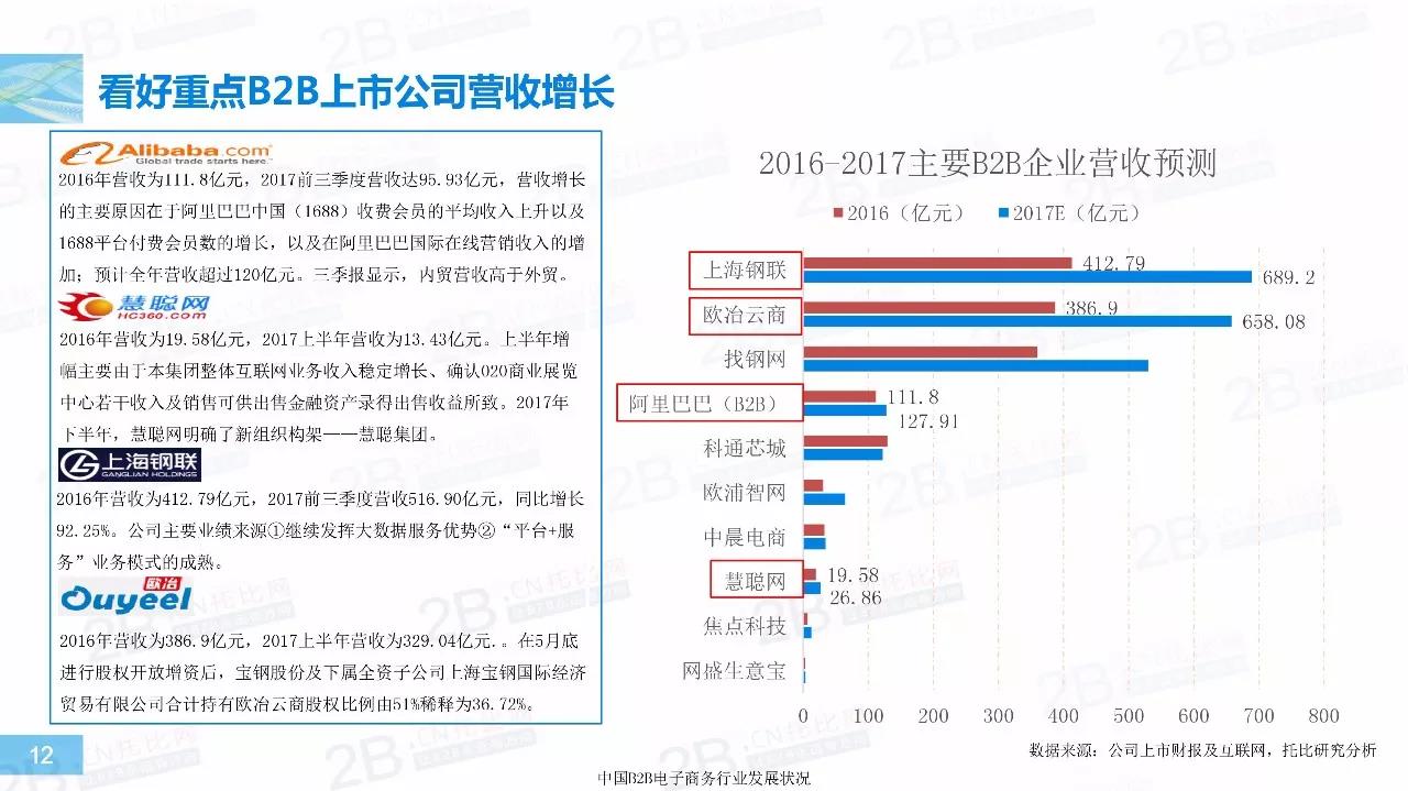 2017年中国B2B行业发展报告12